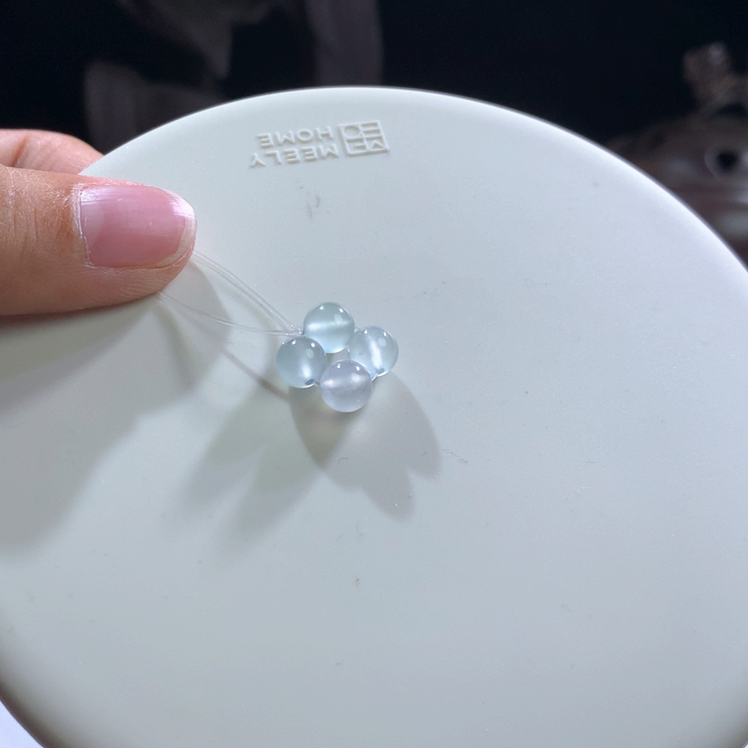 翡翠散珠缅甸翡翠品质卡6.3