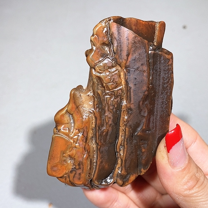 玛瑙/玉髓车挂合金开*姐322