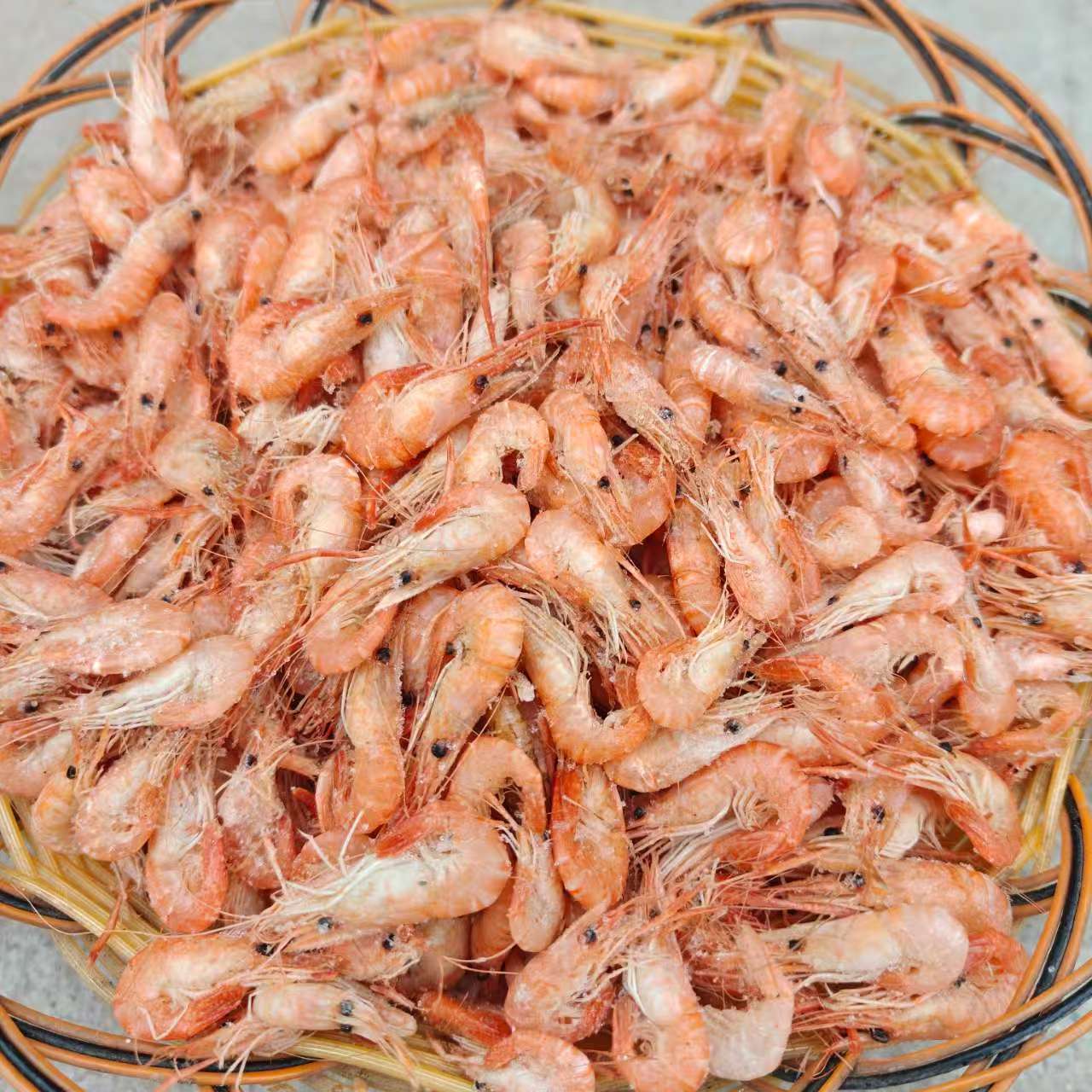 【熟小虾】农家小虾河沟捕捞自制