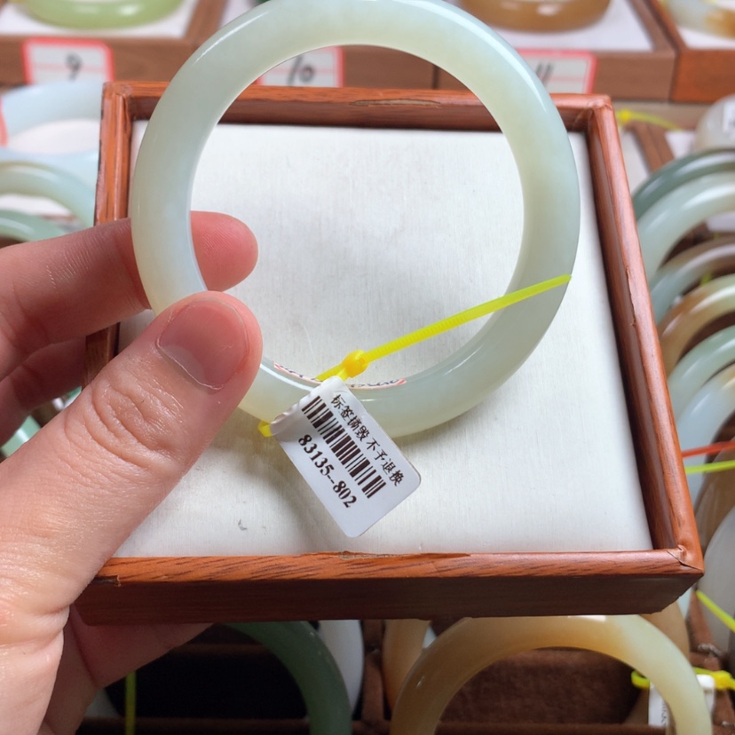 【闪购商品】和田玉手镯未镶嵌56.2