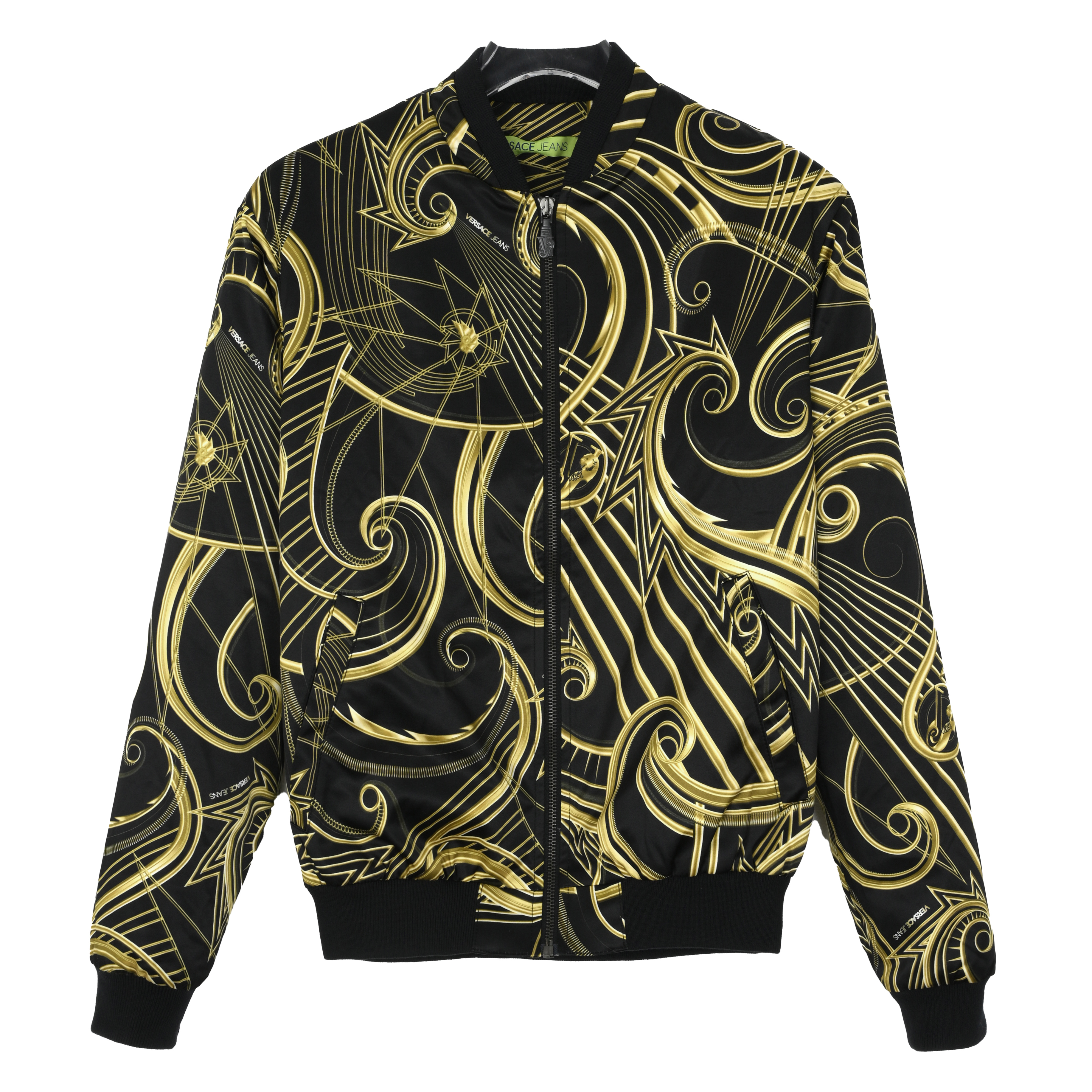 VJ 男士潮流花色薄绒夹克外套 CIGOA901-16778-PP9