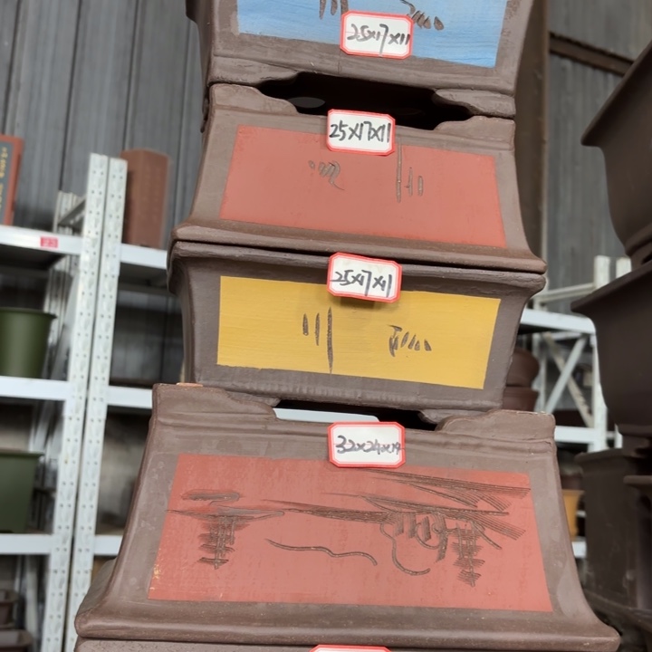 紫砂花盆            100-5