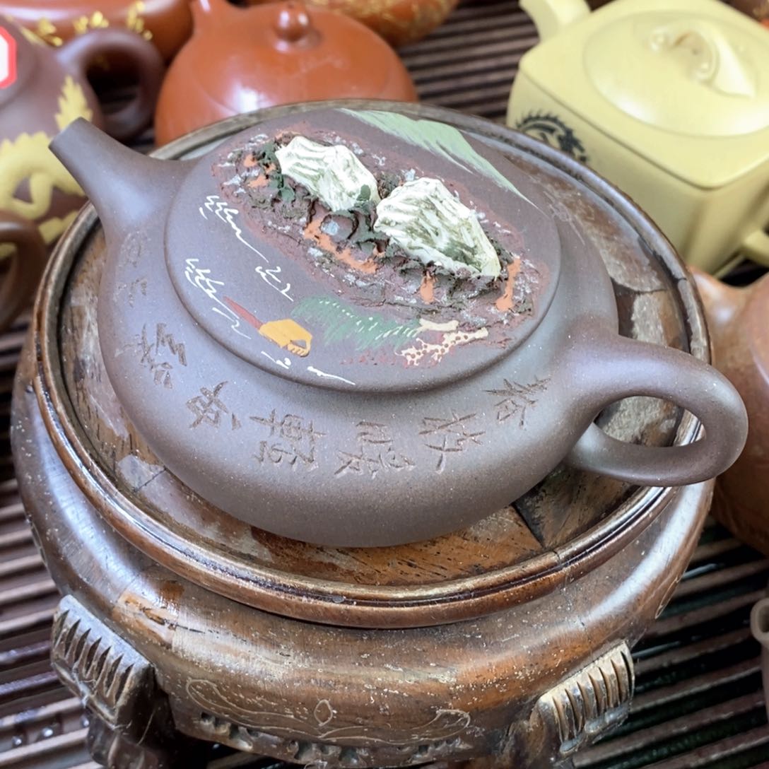 紫砂茶壶原矿手工173