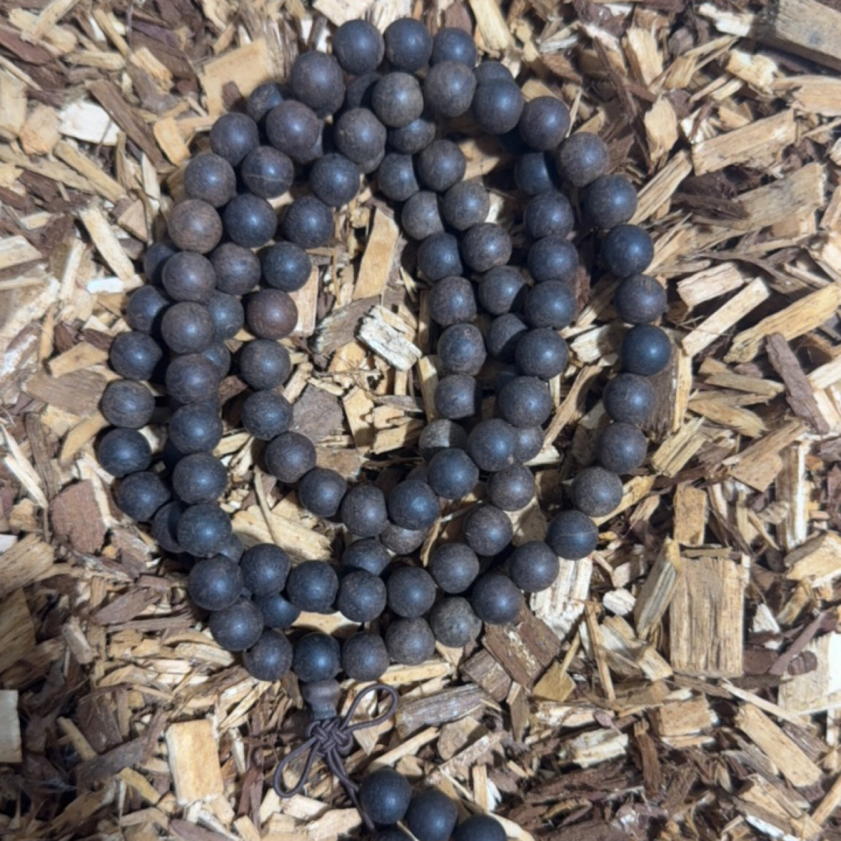 2 福来精选文玩沉香木作手串8mm