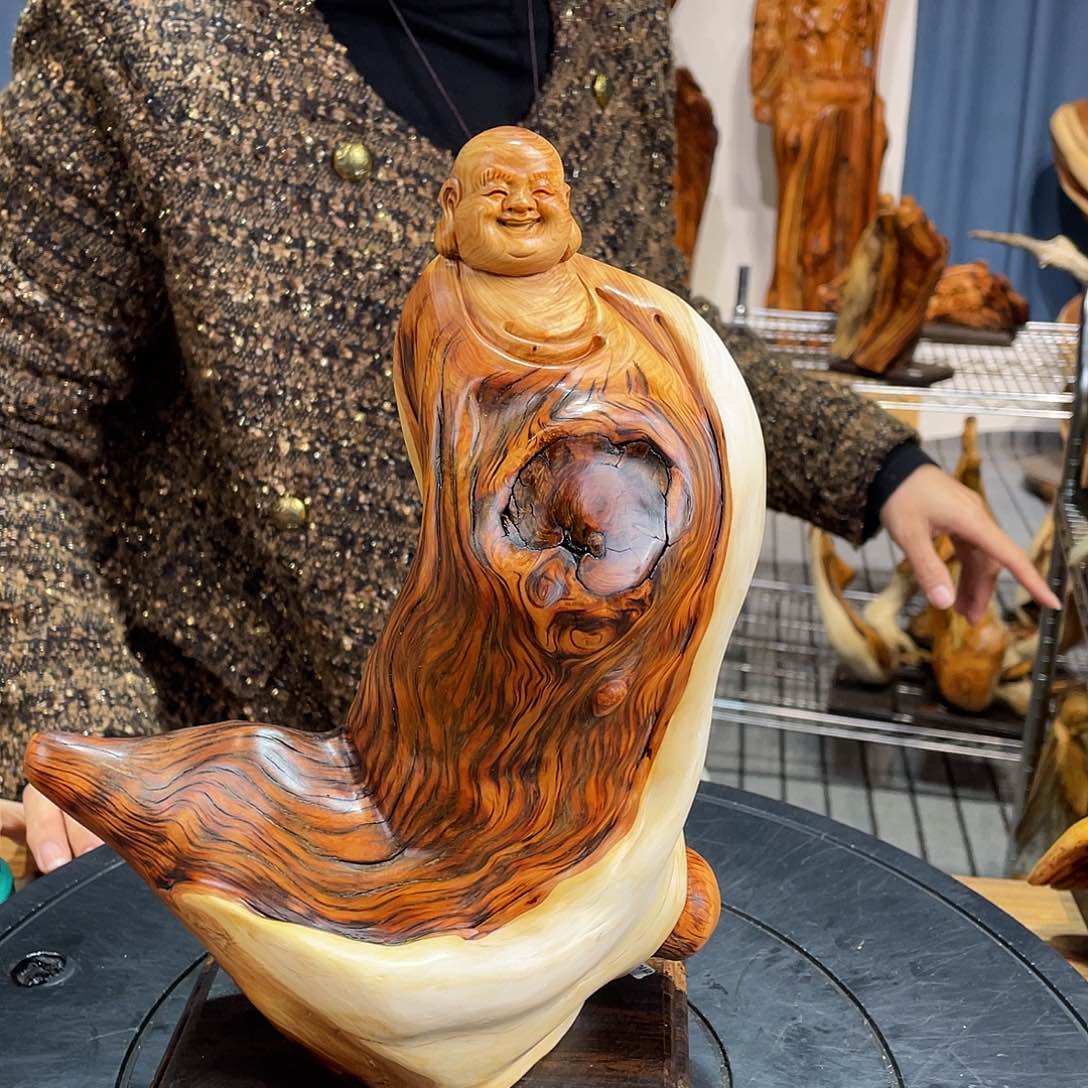 柏木（崖柏）随型艺术根雕