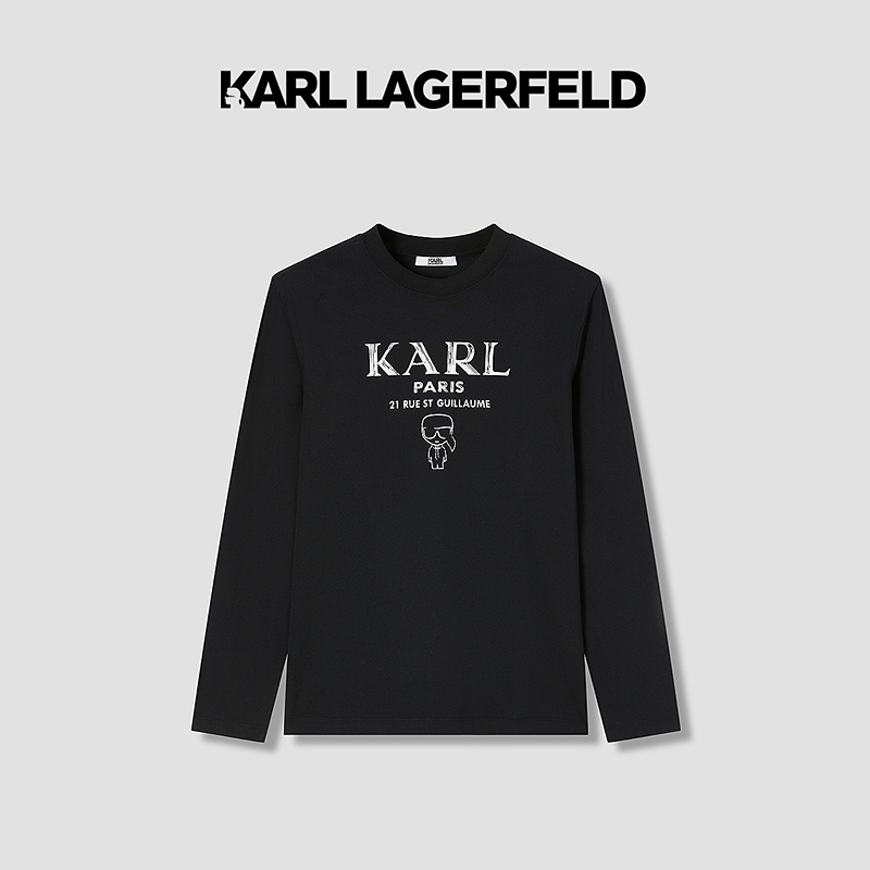 【小陆专享】KARL LAGERFELD卡尔拉格斐冬季T恤1K1D50601137