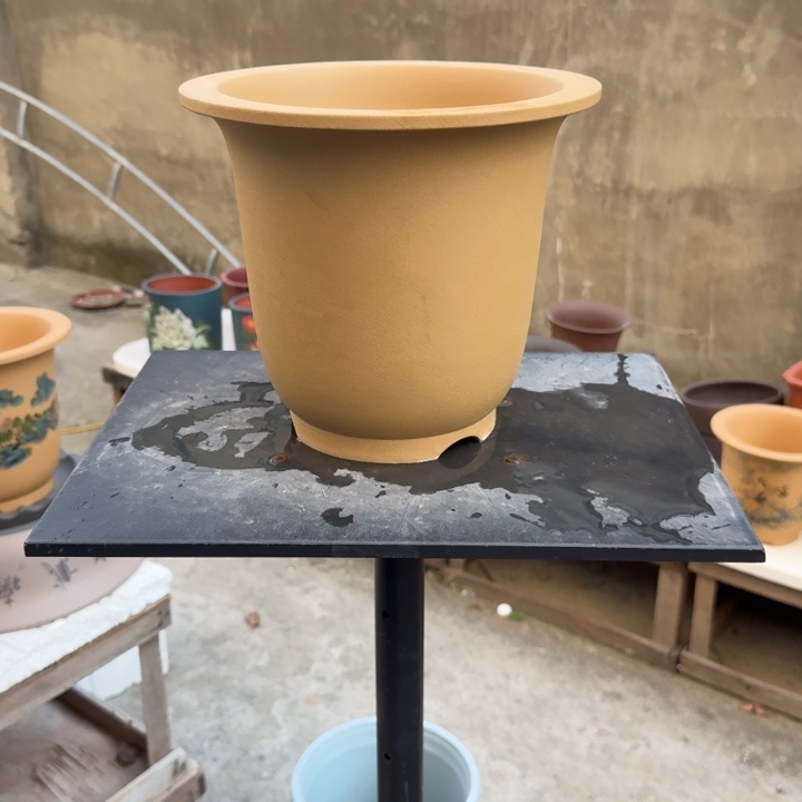 高度21口径24单只 紫砂花盆