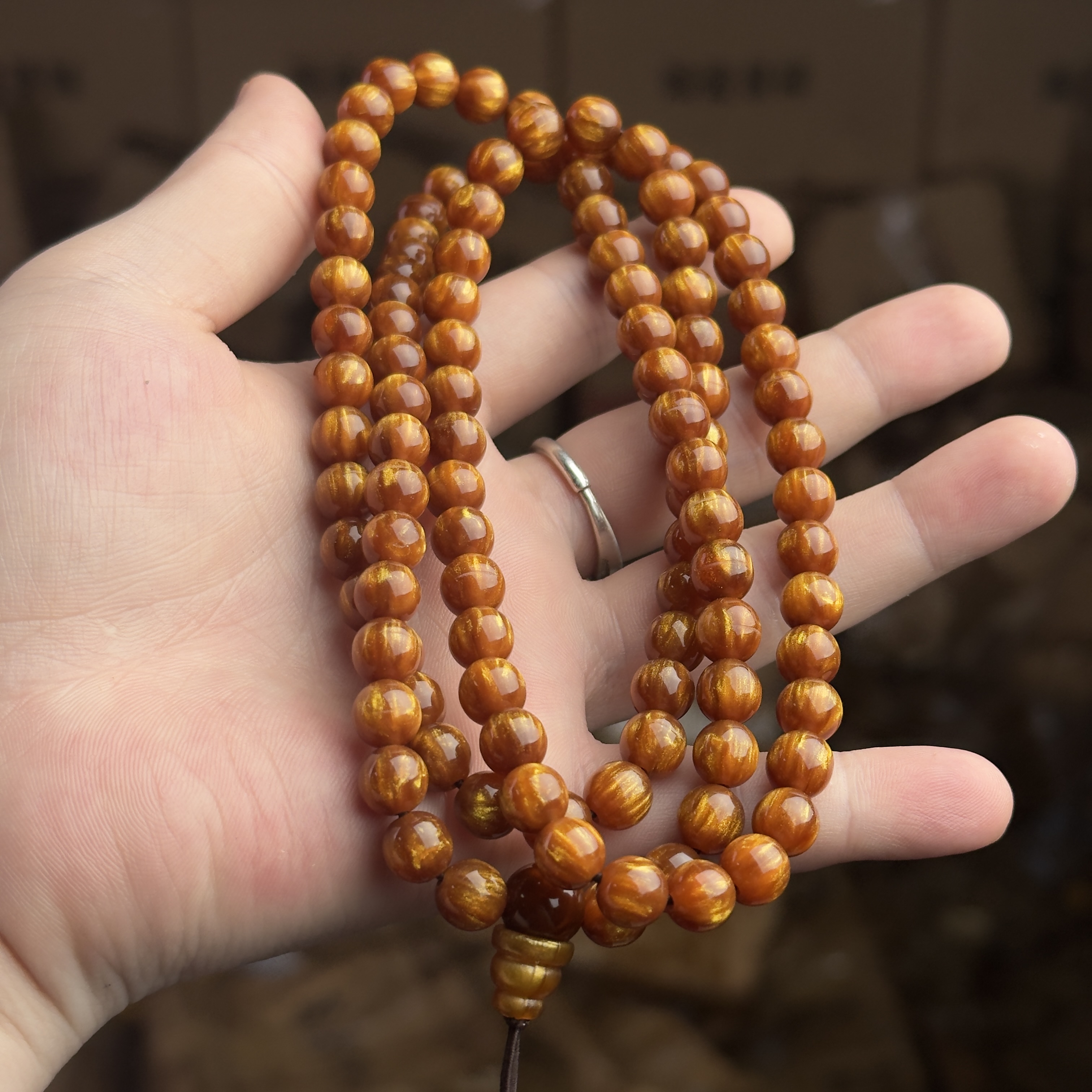 合金手链 0.8 +108颗（无礼盒）K269