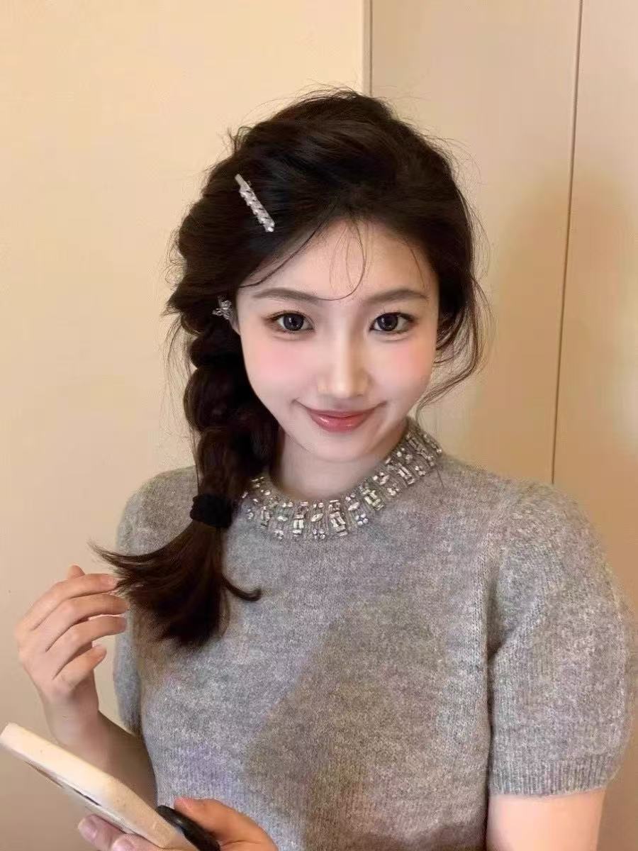 (B610-660)宽松常规款毛针织衫毛衣时尚款