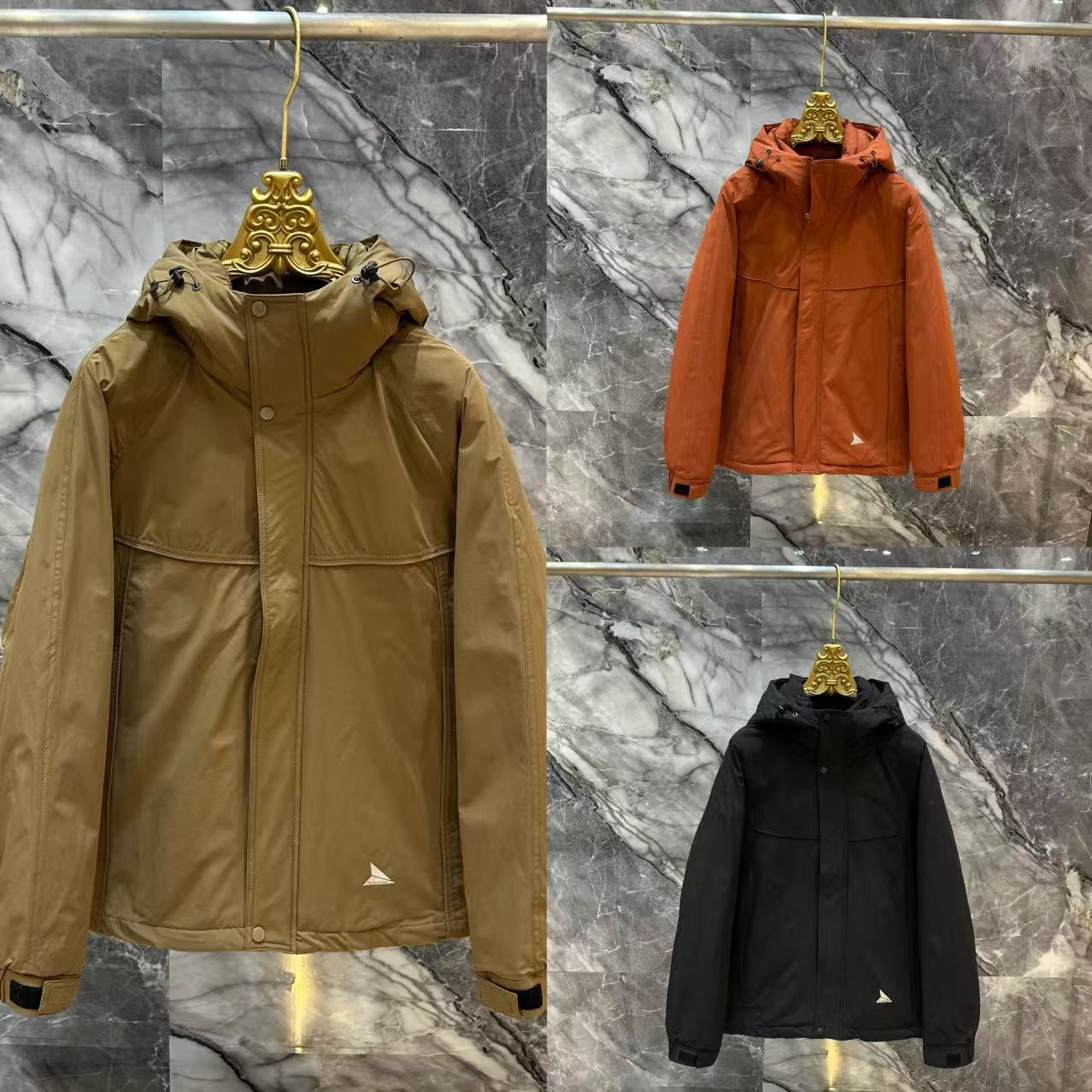 【F】冬季新款时尚加厚保暖防寒服外套18【无水洗唛】