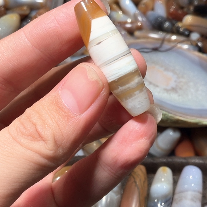 玛瑙/玉髓吊坠(不含链)未镶嵌