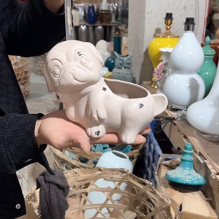 瓶高度13厘米口径7厘米微瑕捡漏