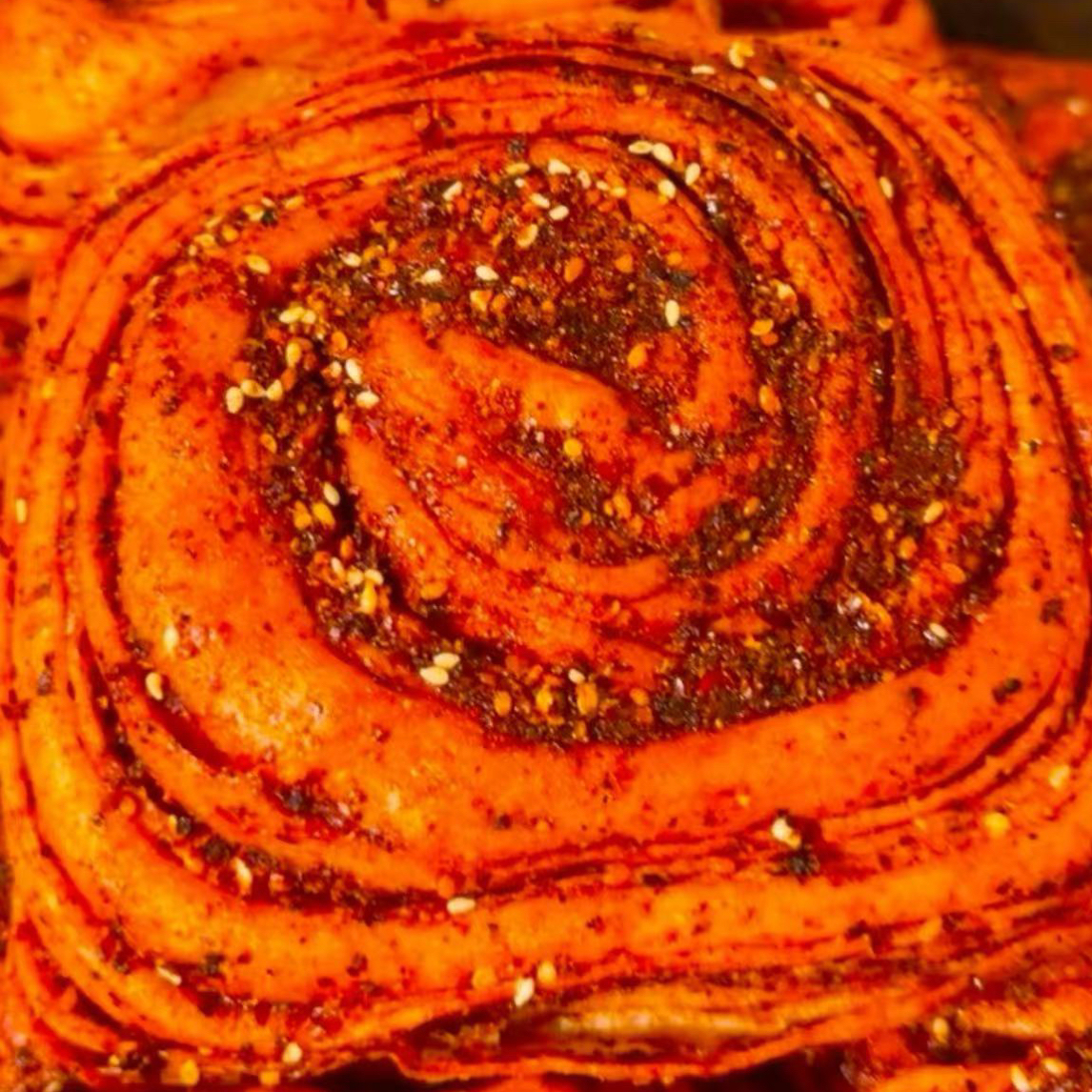 兰州辣子饼 香而不辣 现烤现发