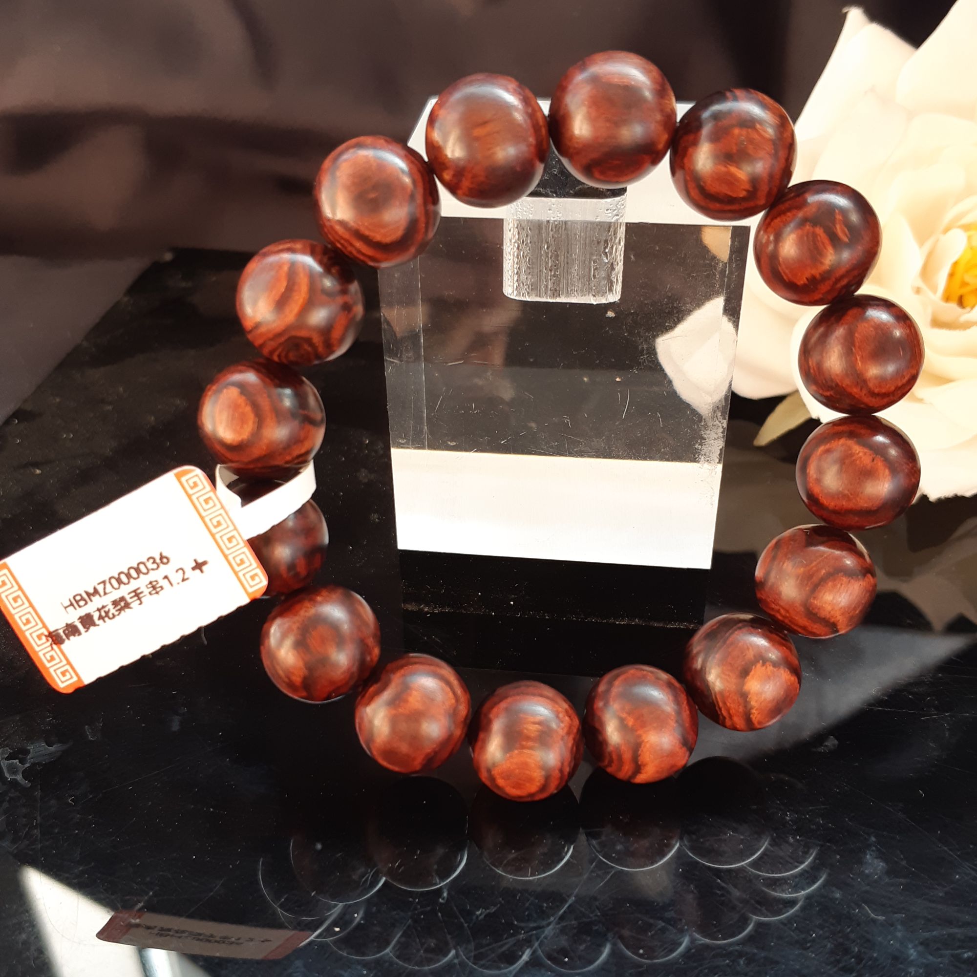 【张瀚元甄选】木作广州-海南黄花梨手串HBMZ000036