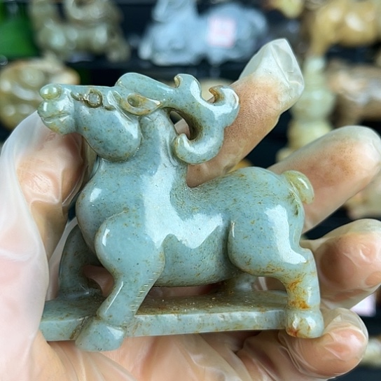 和田玉手镯未镶嵌穿*力