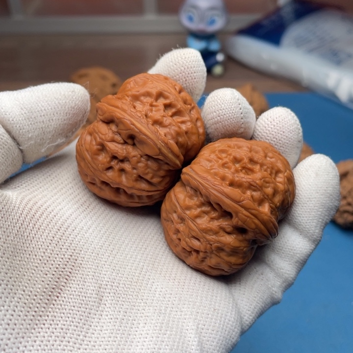 文玩核桃把件小****42元宝瞌睡虫的a 25