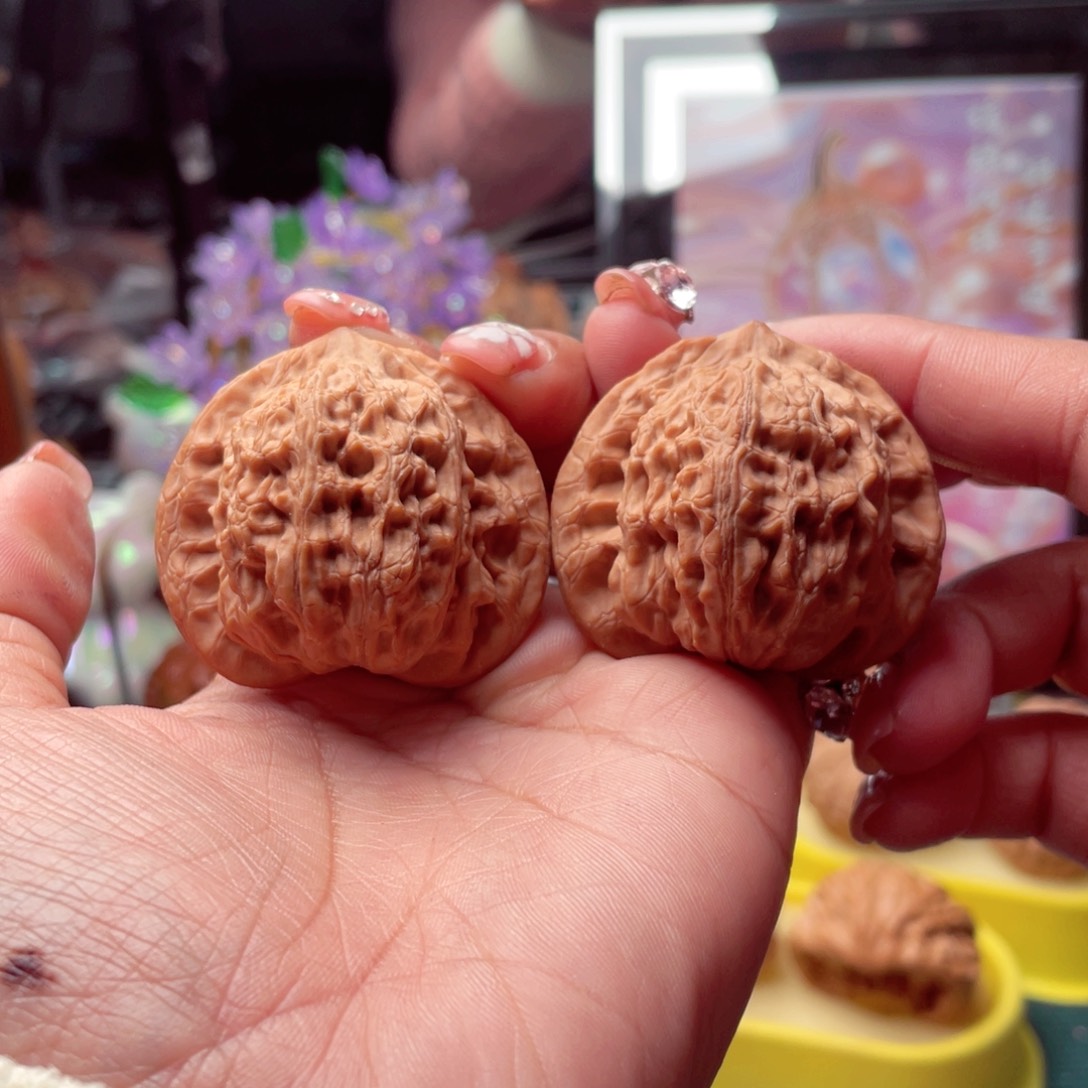 【闪购商品】文玩核桃把件公子帽43