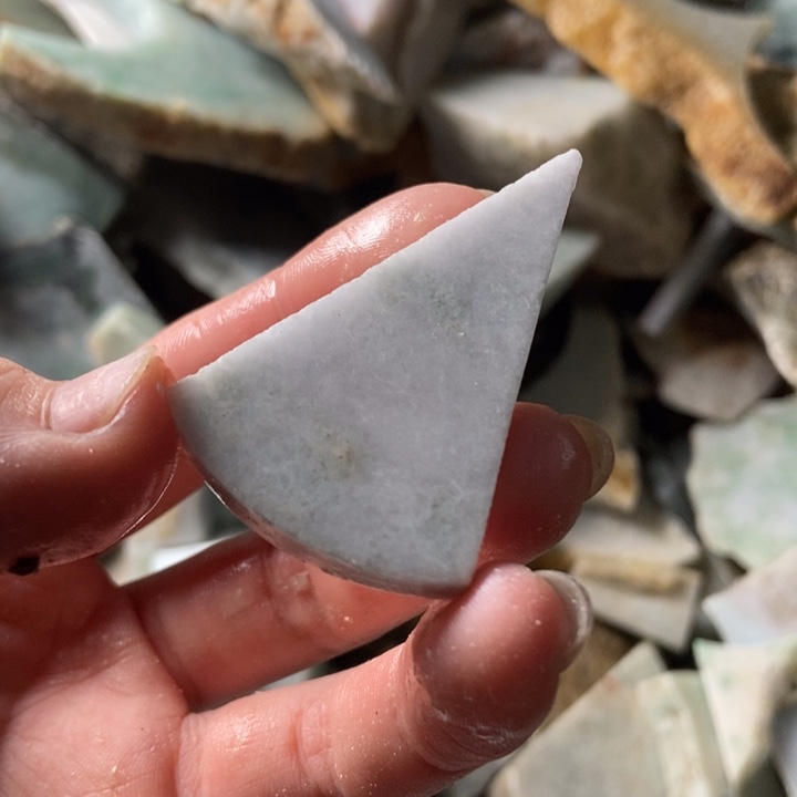 翡翠颈饰未镶嵌天然植物