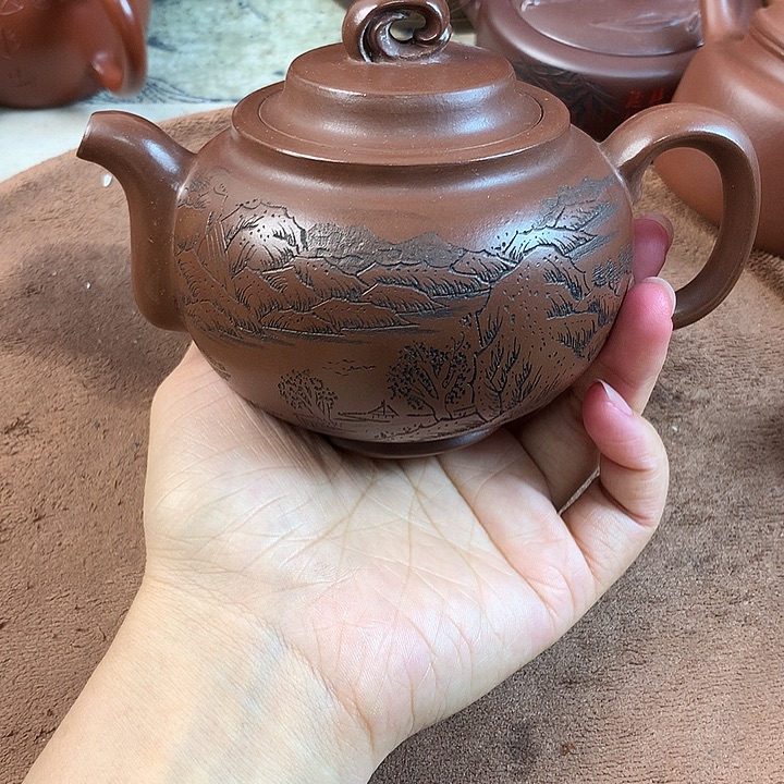 茶壶紫砂紫砂微瑕