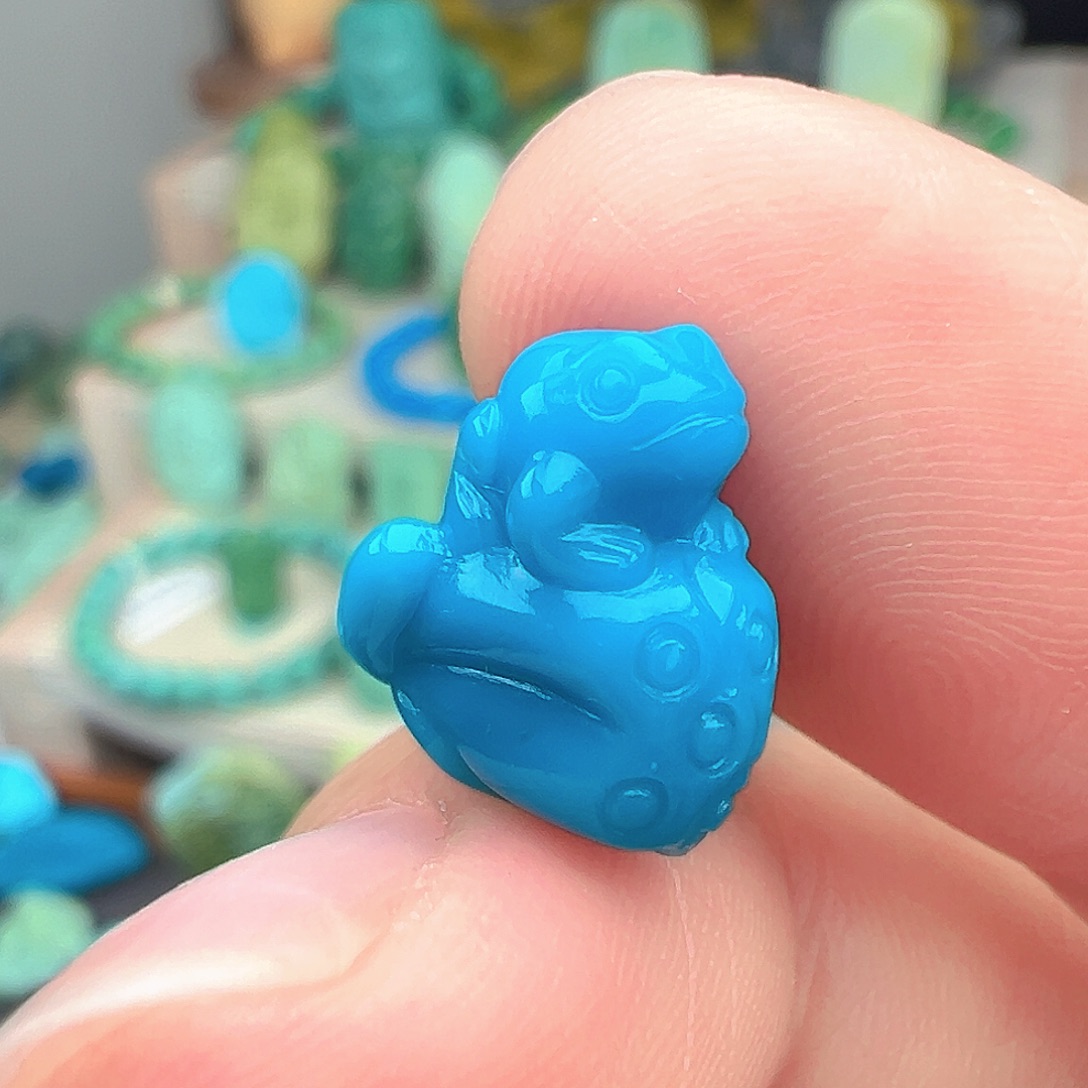 绿松石未镶嵌主播万珍