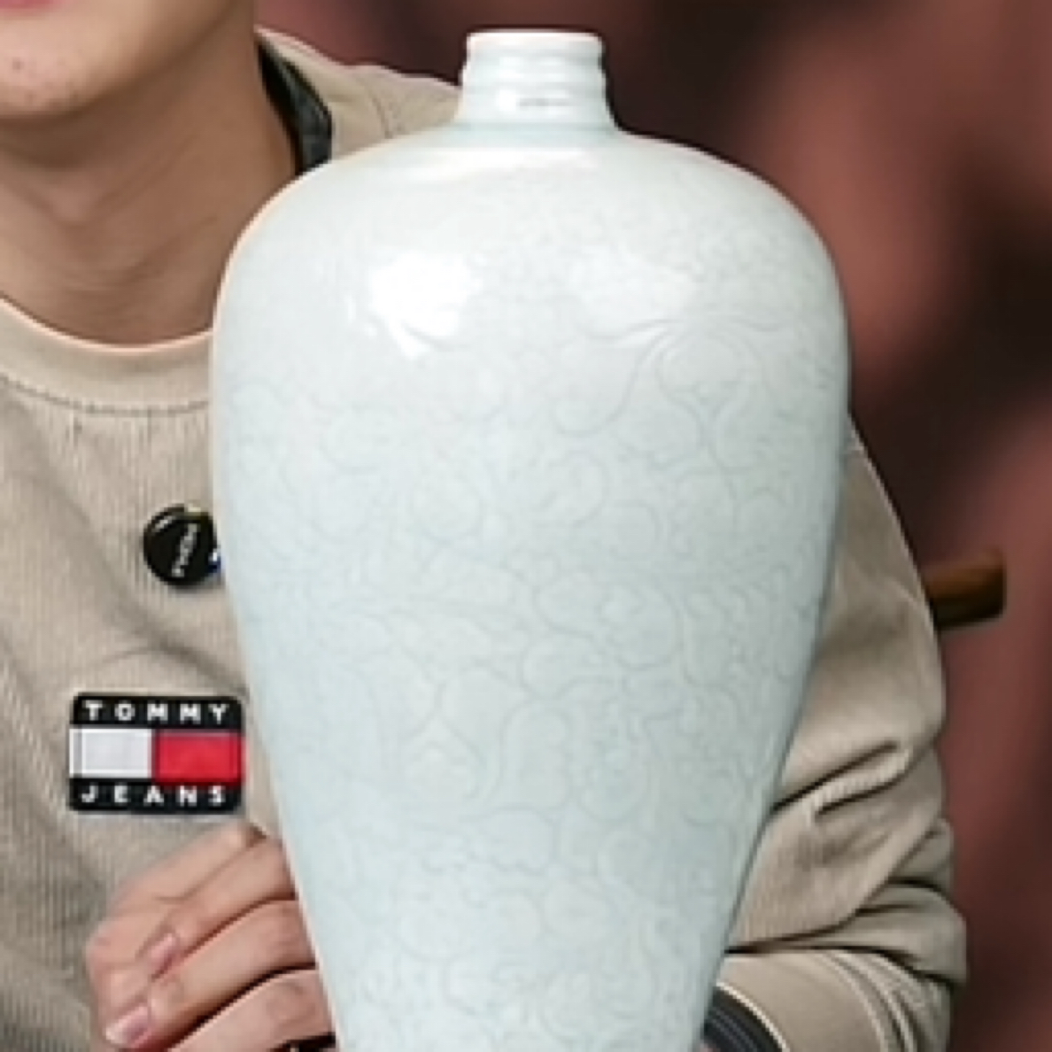 M湖田窑影青釉梅瓶