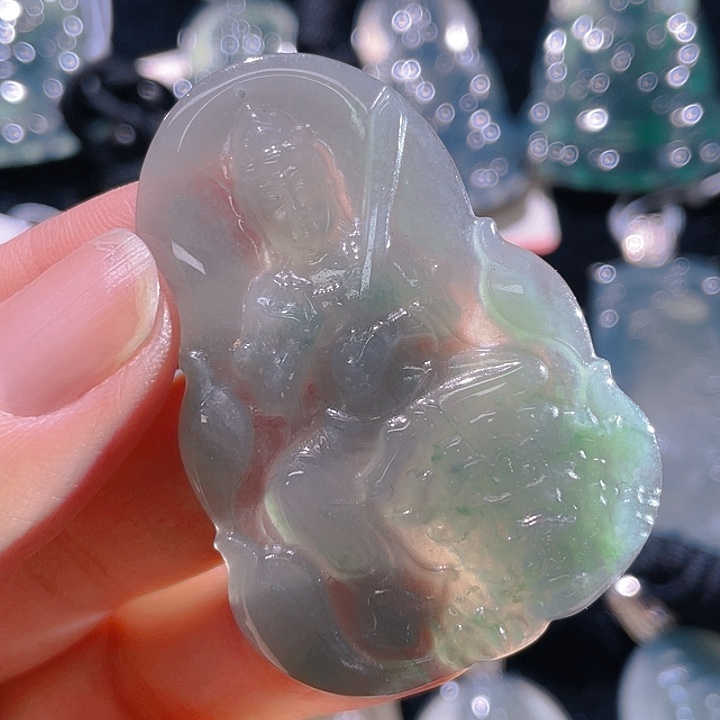 翡翠颈饰未镶嵌22，