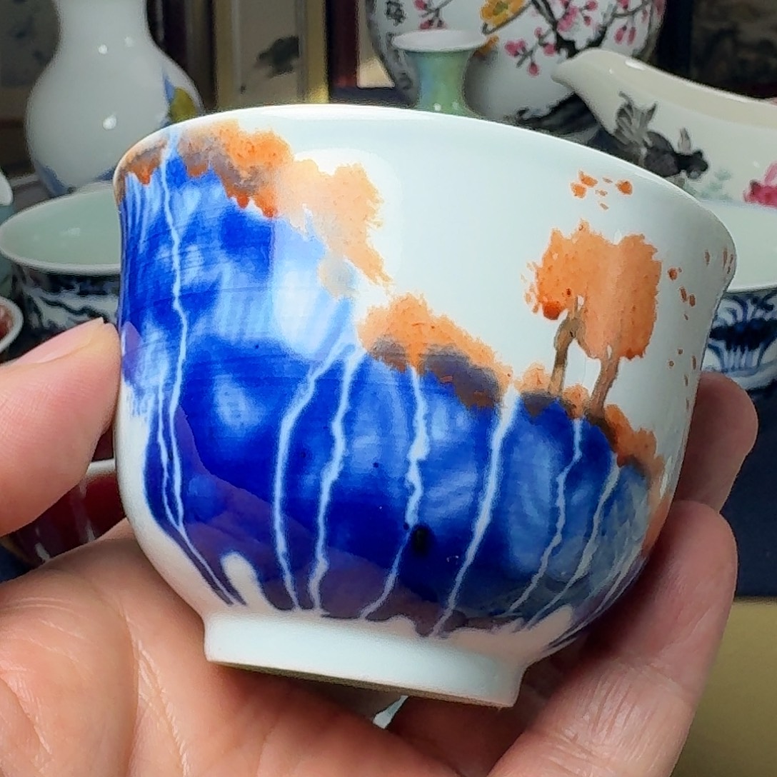 瓷杯子景德镇陶瓷文化艺术