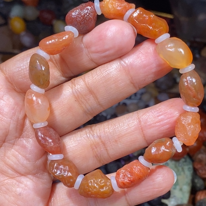 玛瑙/玉髓珠宝半成品未镶嵌