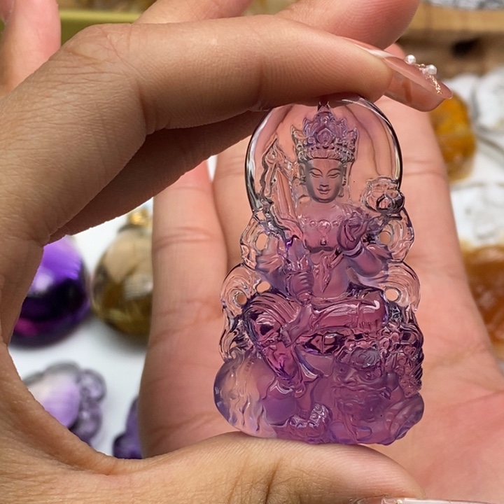 水晶颈饰未镶嵌折*根