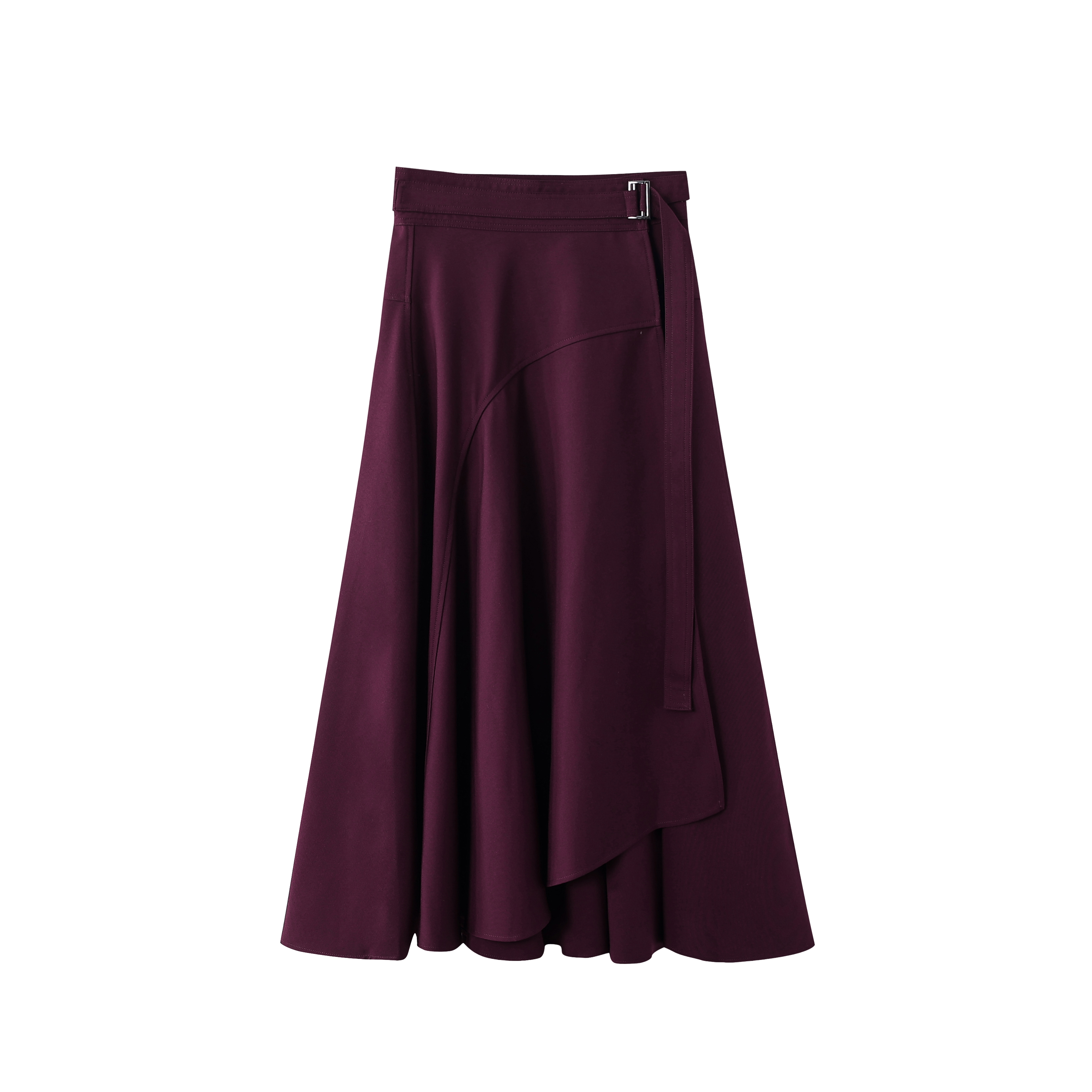 （高端加厚秋冬款）秋冬复合专柜品质面料能长款显瘦纯色半身裙