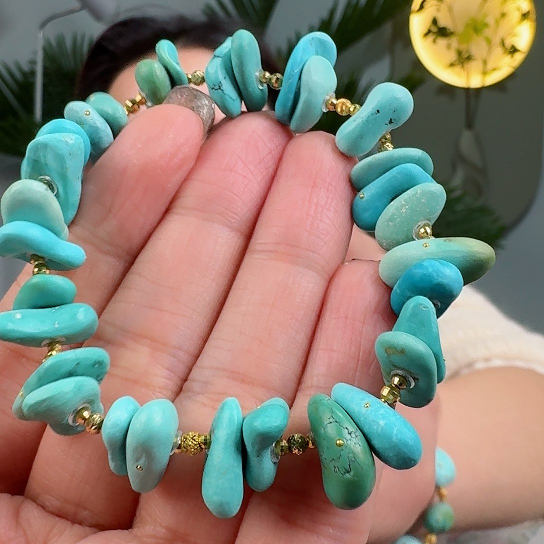 绿松石珠宝奇石未镶嵌