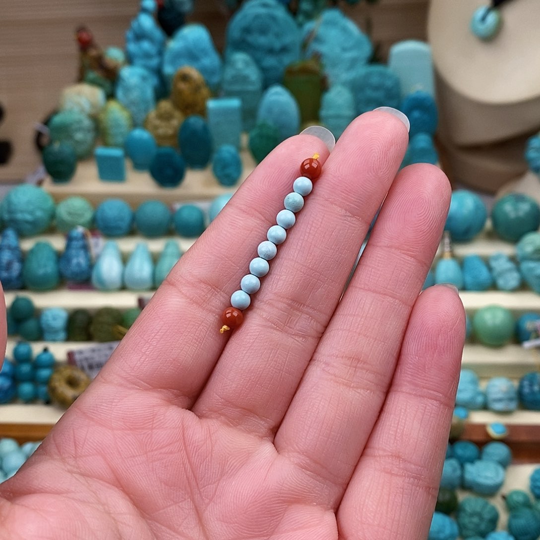 绿松石珠宝奇石未镶嵌