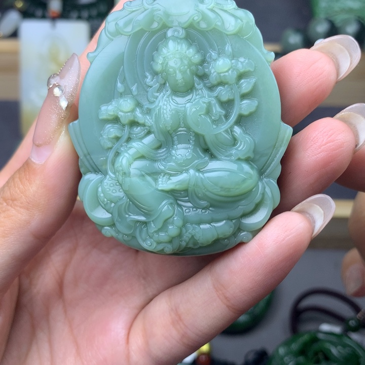 定制和田玉一****佛不退不换