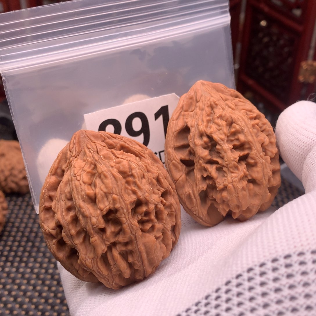 文玩核桃把件大沽石46