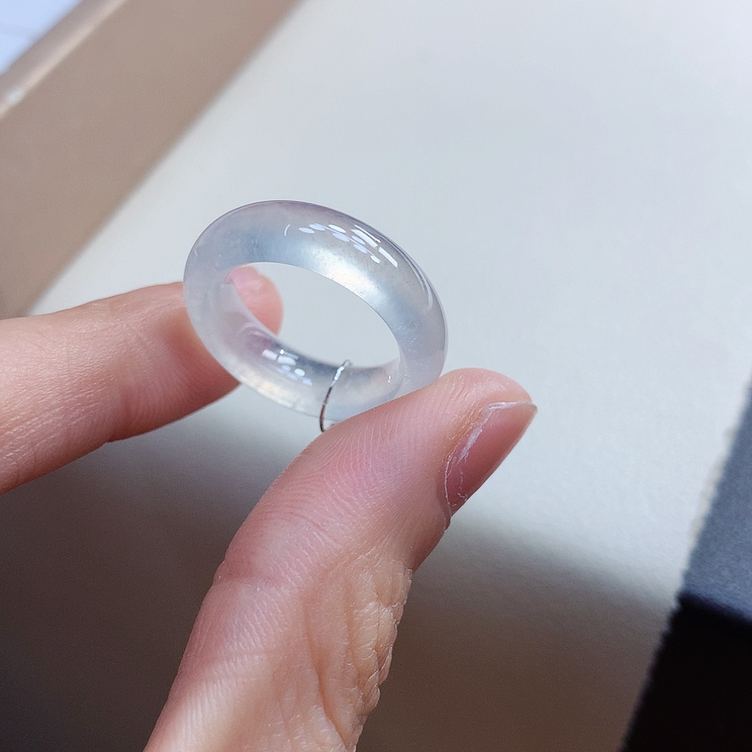 翡翠戒指未镶嵌11号