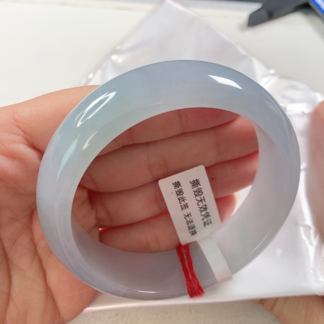 未镶嵌手镯翡翠宽版轮胎镯236