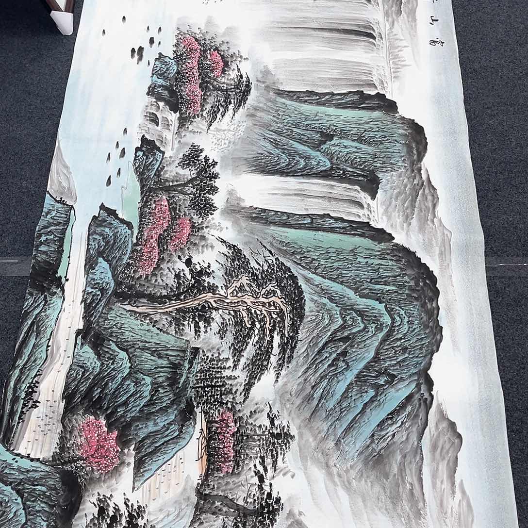 国画宣纸国画纯手绘作品