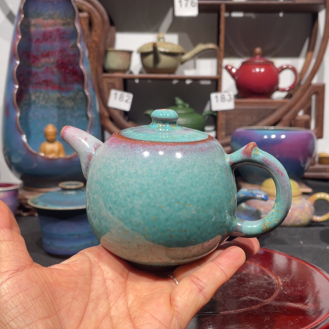 中国神后钧瓷茶器