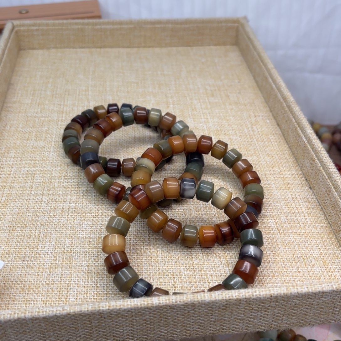 菩提根/象牙果吊坠13水磨浓郁金轮福利一锅688