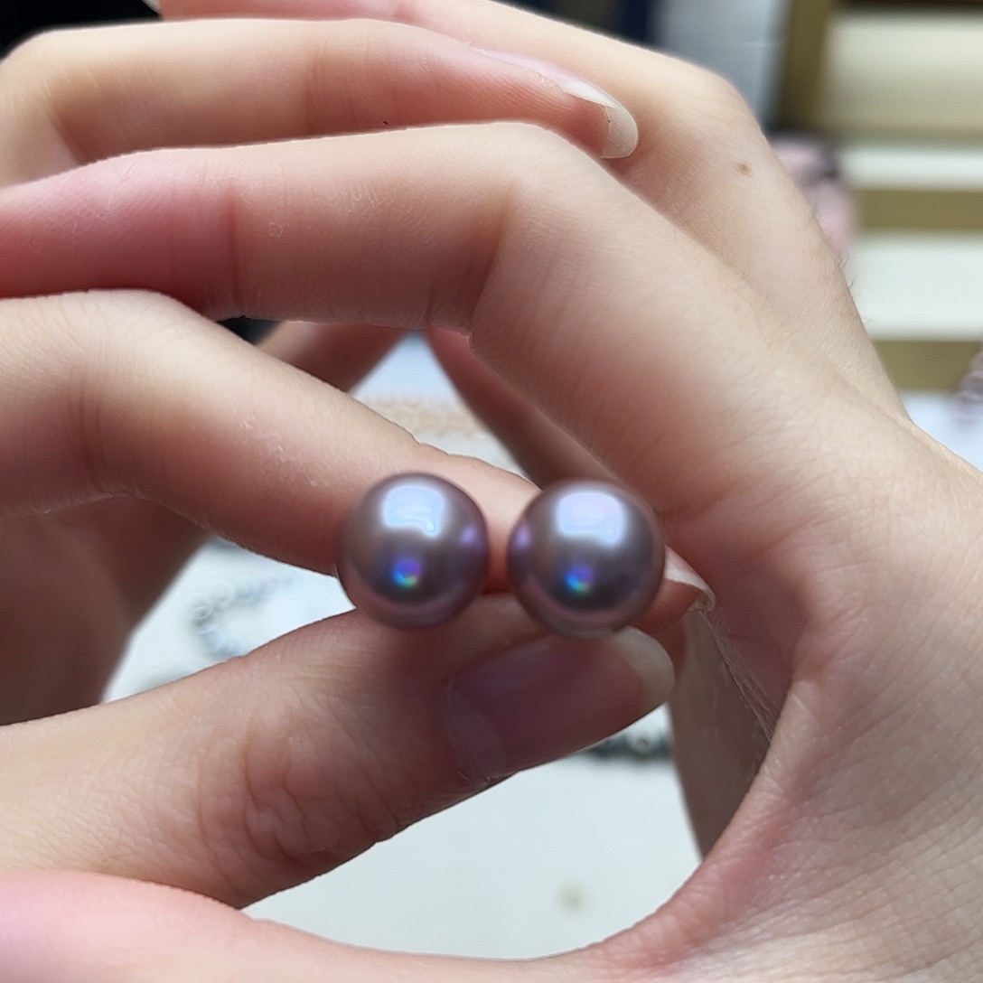 未镶嵌淡水珍珠耳饰