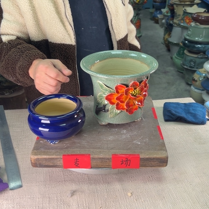 泳坤堂石湾盆陶瓷