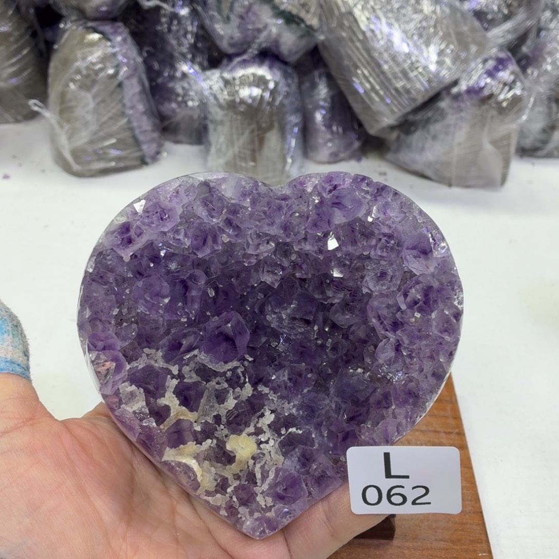 未镶嵌摆件水晶天然紫水晶