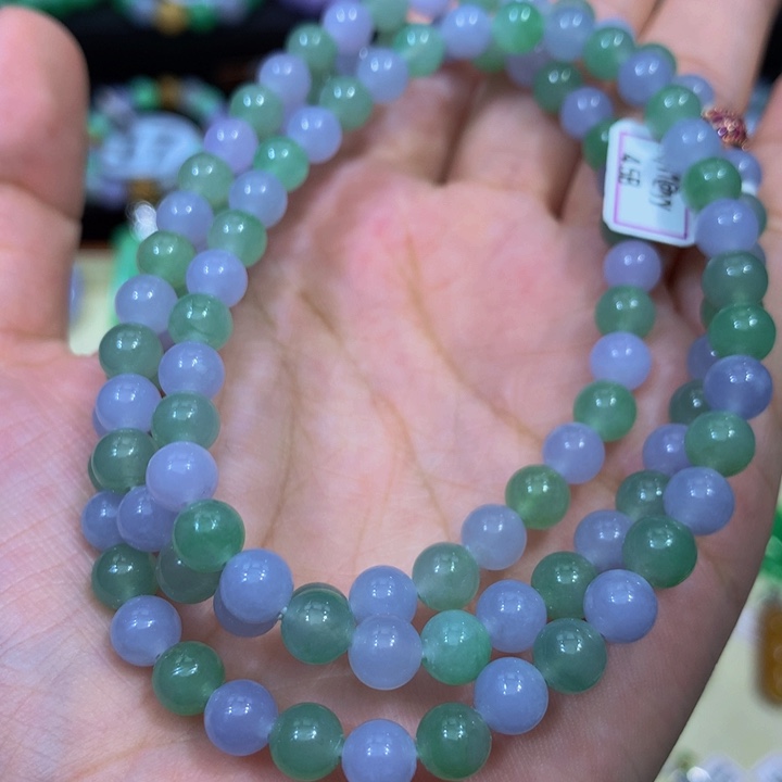 翡翠未镶嵌手链翡翠