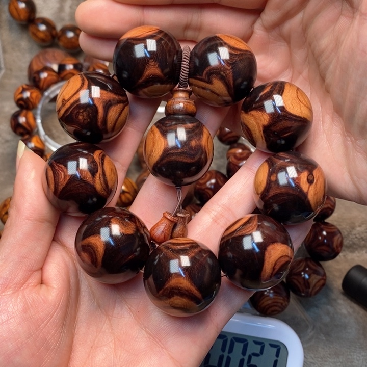 黄花梨/降香黄檀紫油梨成品加工手串