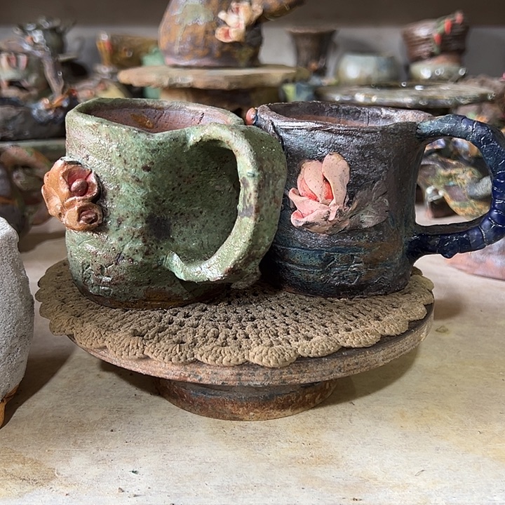 冰***冰两个花盆下班福利