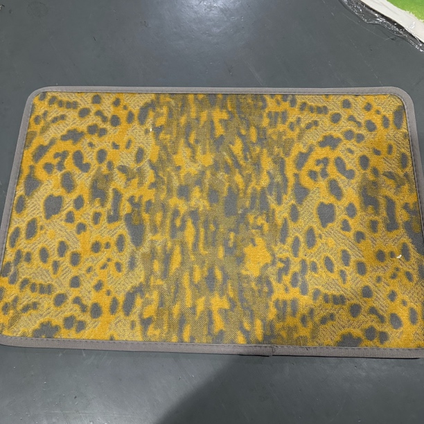 百货 1205 黄色地垫（40x60左右）发2