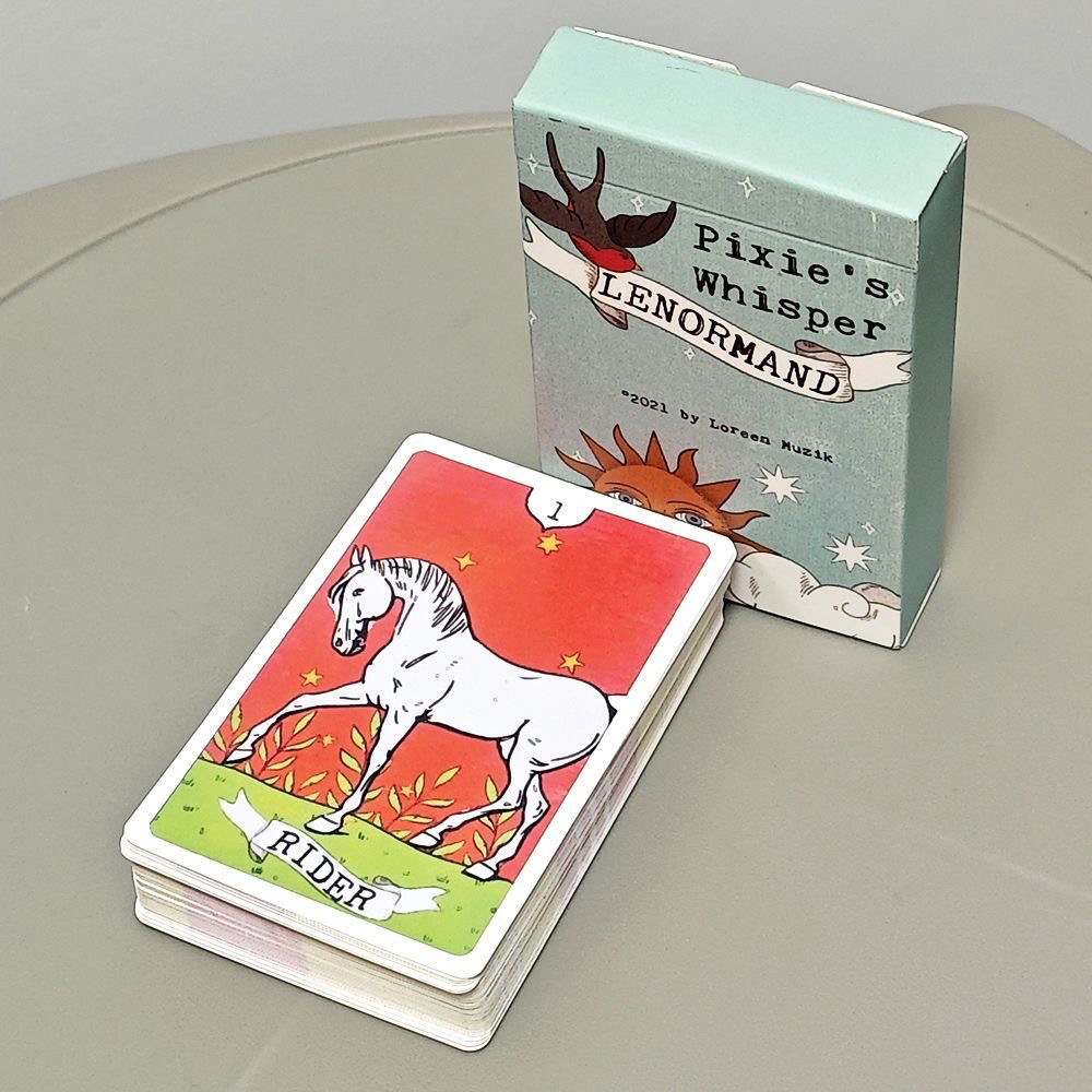 36张 9*6cm Pixie's Whisper Lenormand 精灵密语雷诺曼
