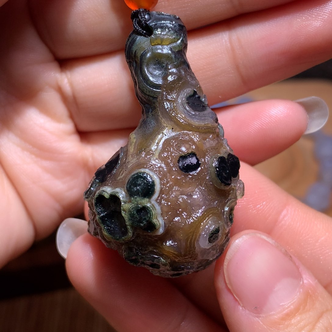 未镶嵌玛瑙/玉髓珠宝半成品