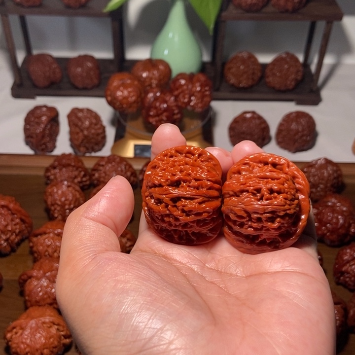 平***凡吊坠文玩核桃四座楼