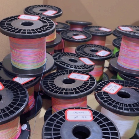 PE12编橙色强耐磨3号1000米